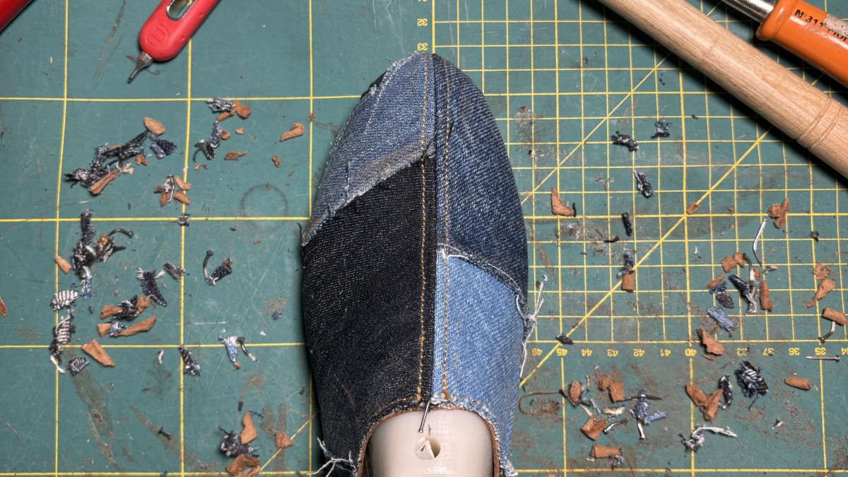 The Story Behind Our Upcycled Denim Shoe Collection